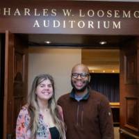 Picture taken in front of Lossemore Auditorium